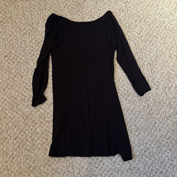 HANNA G. Black Dress size M - Picture 3 of 3
